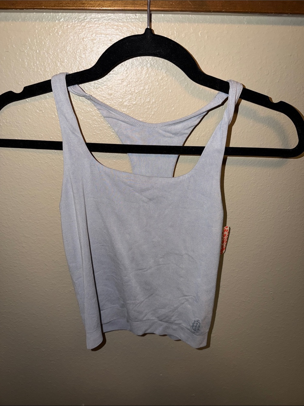 FP Movement by Free People Light Gray Racerback Tank